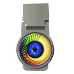 Eerie Psychedelic Eye Money Clip (Round)