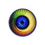 Eerie Psychedelic Eye Drink Coaster (Round)