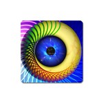 Eerie Psychedelic Eye Magnet (Square)