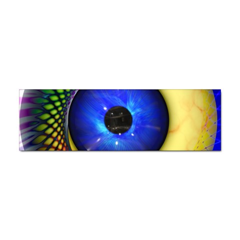 Eerie Psychedelic Eye Bumper Sticker 100 Pack from ArtsNow.com Front