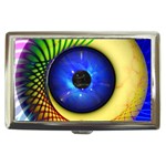 Eerie Psychedelic Eye Cigarette Money Case