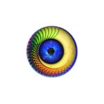 Eerie Psychedelic Eye Golf Ball Marker 4 Pack