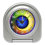 Eerie Psychedelic Eye Desk Alarm Clock