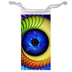 Eerie Psychedelic Eye Jewelry Bag