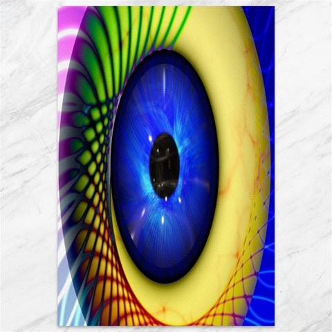Eerie Psychedelic Eye Canvas 12  x 18  (Unframed) from ArtsNow.com 11.88 x17.36  Canvas - 1