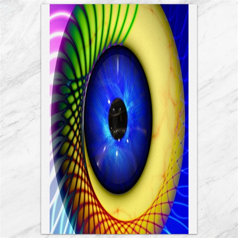 Eerie Psychedelic Eye Canvas 20  x 30  (Unframed) from ArtsNow.com 19.62 x28.9  Canvas - 1
