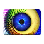 Eerie Psychedelic Eye Small Door Mat