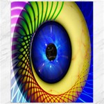 Eerie Psychedelic Eye Canvas 11  x 14  (Unframed)