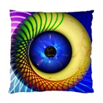 Eerie Psychedelic Eye Cushion Case (Single Sided) 