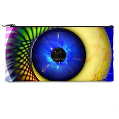 Eerie Psychedelic Eye Pencil Case from ArtsNow.com Front