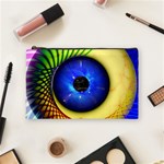 Eerie Psychedelic Eye Cosmetic Bag (Medium)