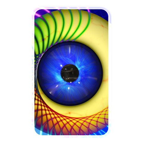 Eerie Psychedelic Eye Memory Card Reader (Rectangular) from ArtsNow.com Front