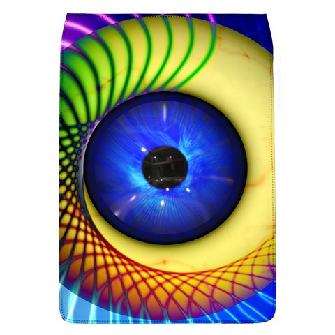 Eerie Psychedelic Eye Removable Flap Cover (Large) from ArtsNow.com Front