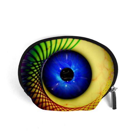 Eerie Psychedelic Eye Accessories Pouch (Small) from ArtsNow.com Front