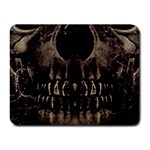 Skull Poster Background Small Mouse Pad (Rectangle)