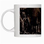 Skull Poster Background White Coffee Mug