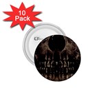 Skull Poster Background 1.75  Button (10 pack)