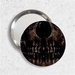 Skull Poster Background Handbag Mirror (2.25 )