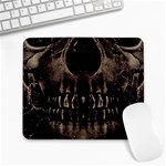 Skull Poster Background Large Mouse Pad (Rectangle)