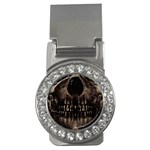 Skull Poster Background Money Clip (CZ)