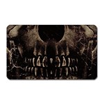 Skull Poster Background Magnet (Rectangular)