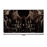 Skull Poster Background Business Card Holder