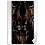 Skull Poster Background Canvas 12  x 18  (Unframed)