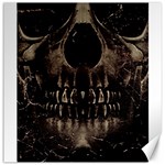 Skull Poster Background Canvas 16  x 16  (Unframed)