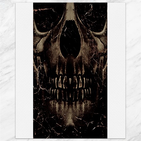 Skull Poster Background Canvas 16  x 20  (Unframed) from ArtsNow.com 15.75 x19.29  Canvas - 1