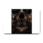 Skull Poster Background Small Door Mat