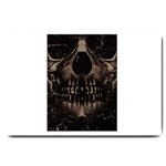 Skull Poster Background Large Door Mat