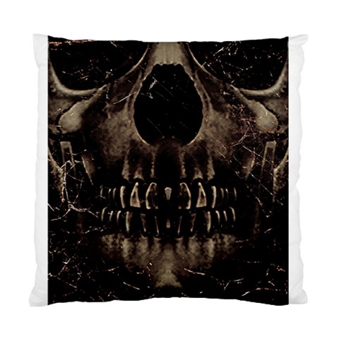 Skull Poster Background Cushion Case (Single Sided)  from ArtsNow.com Front
