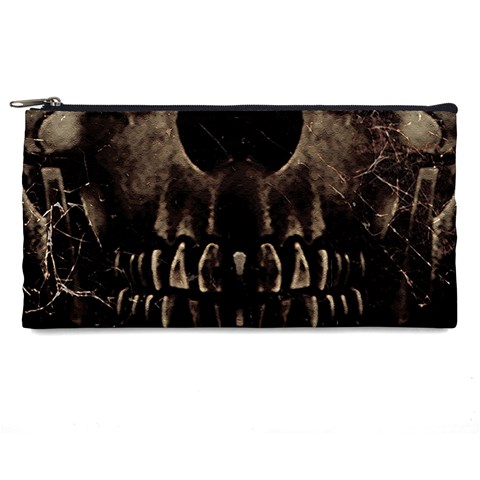 Skull Poster Background Pencil Case from ArtsNow.com Front