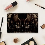 Skull Poster Background Cosmetic Bag (Medium)