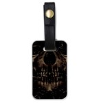 Skull Poster Background Luggage Tag (One Side)