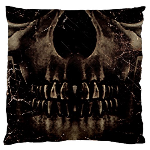 Skull Poster Background Large Cushion Case (Single Sided)  from ArtsNow.com Front