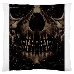 Skull Poster Background Large Cushion Case (Two Sided)  from ArtsNow.com Front