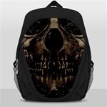 Skull Poster Background Backpack Bag