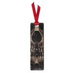 Skull Poster Background Small Bookmark