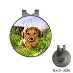 Puppy In Grass Golf Ball Marker Hat Clip