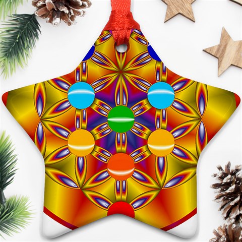 Life Tree Ornament (Star) from ArtsNow.com Front