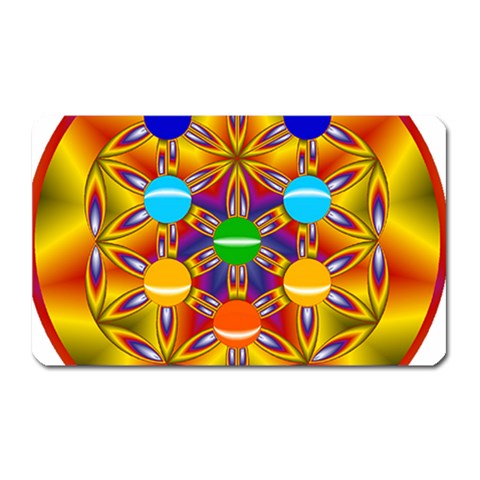 Life Tree Magnet (Rectangular) from ArtsNow.com Front