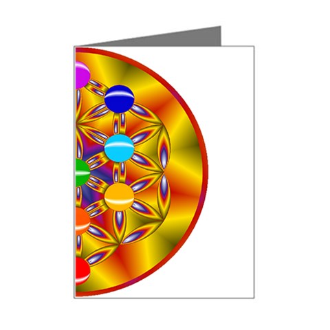 Life Tree Mini Greeting Card from ArtsNow.com Left