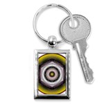 Metatrons Cube Key Chain (Rectangle)