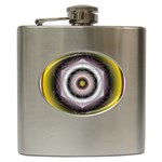 Metatrons Cube Hip Flask (6 oz)