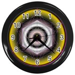 Metatrons Cube Wall Clock (Black)