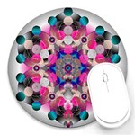 Music Harmonics Round Mousepad