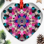 Music Harmonics Ornament (Heart)