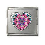 Music Harmonics Mega Link Heart Italian Charm (18mm)