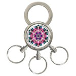 Music Harmonics 3-Ring Key Chain